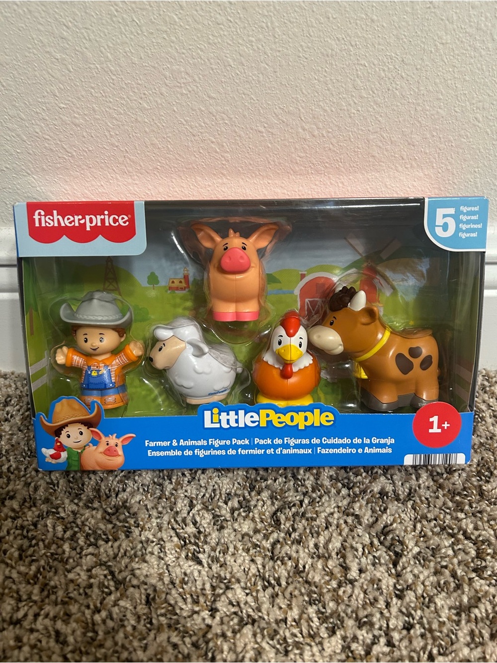 Fisher-Price Little People Farm Animals & Farmer Figure Pack